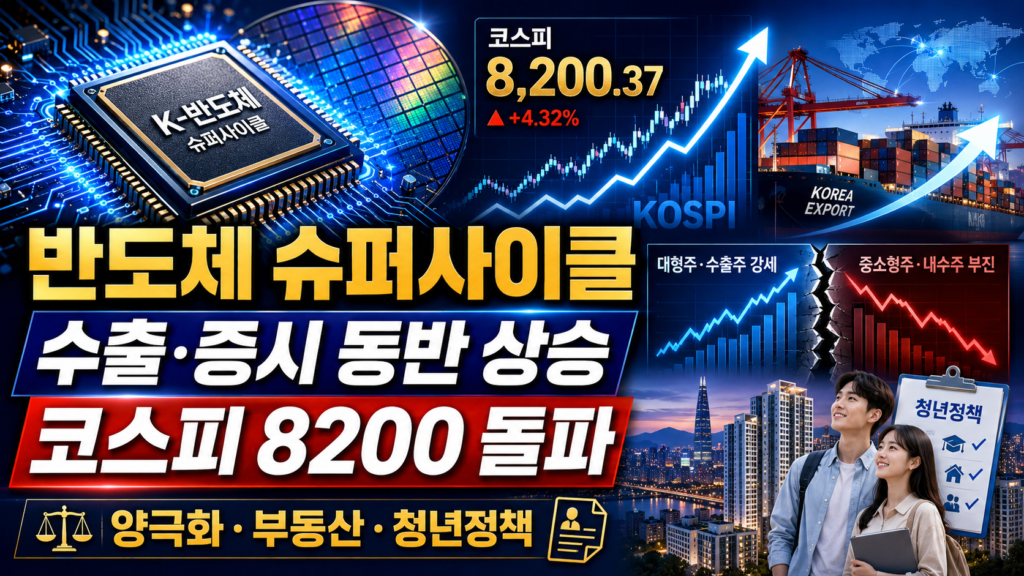 5월 수출 877억달러 역대 최대·코스피 8200 돌파